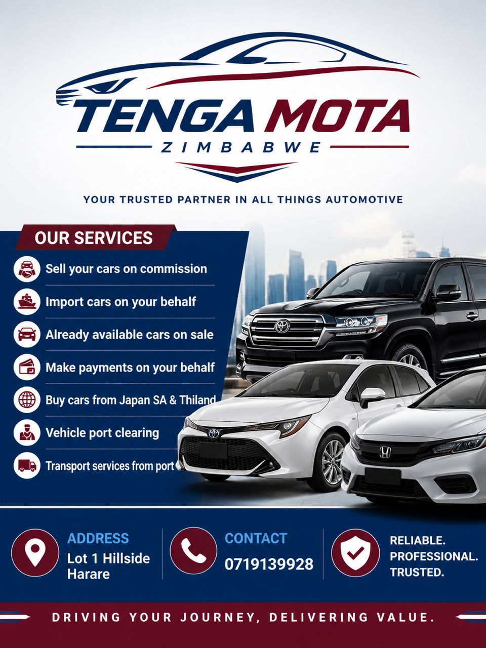 Premium cars from Tenga Mota